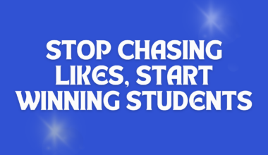 Stop Chasing Likes, Start Winning Students: How Data Can Supercharge Your Scholarship Campaigns